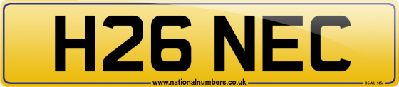H26 NEC