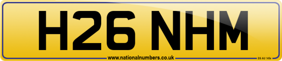 H26 NHM