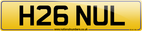H26 NUL