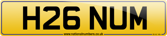 H26 NUM