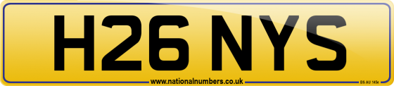 H26 NYS