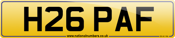 H26 PAF