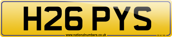 H26 PYS