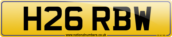 H26 RBW