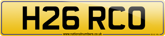 H26 RCO
