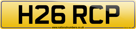 H26 RCP