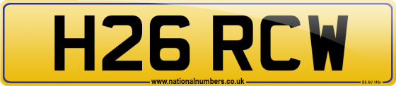 H26 RCW
