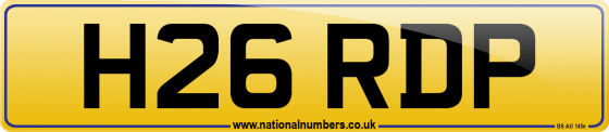 H26 RDP