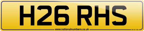 H26 RHS