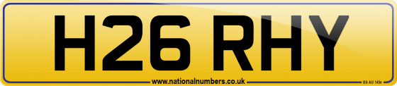 H26 RHY