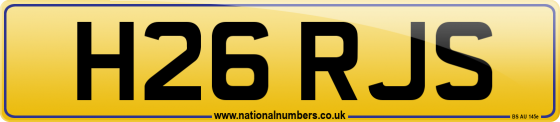 H26 RJS