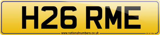 H26 RME