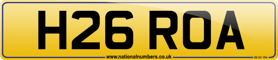 H26 ROA