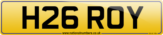 H26 ROY