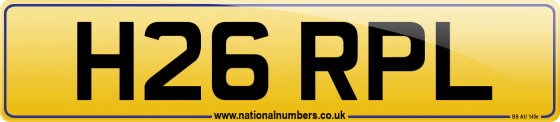 H26 RPL