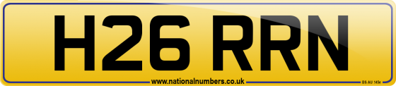 H26 RRN