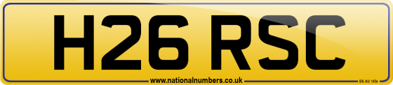 H26 RSC