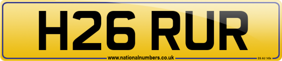 H26 RUR