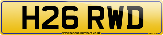 H26 RWD