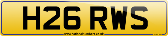 H26 RWS