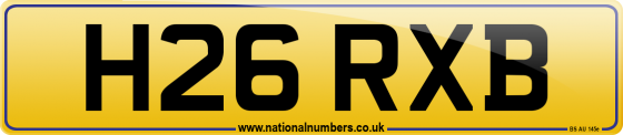 H26 RXB