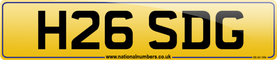 H26 SDG