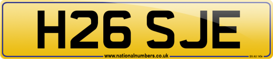 H26 SJE