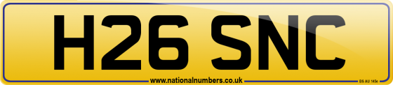H26 SNC