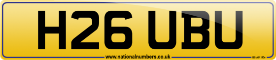 H26 UBU