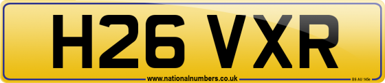 H26 VXR