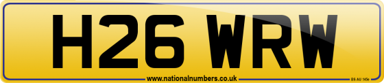H26 WRW