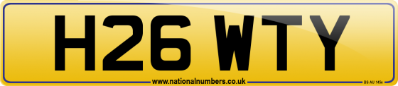 H26 WTY