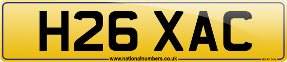 H26 XAC