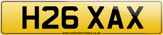 H26 XAX