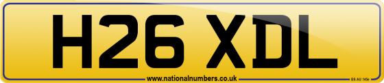 H26 XDL