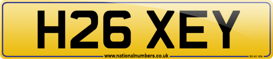 H26 XEY