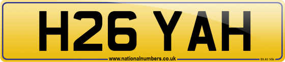 H26 YAH
