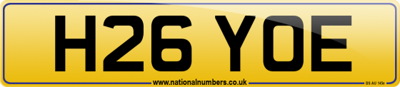 H26 YOE
