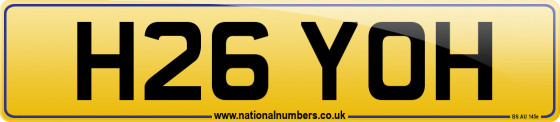 H26 YOH