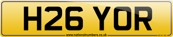 H26 YOR