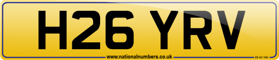 H26 YRV