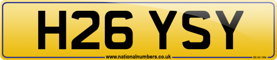 H26 YSY