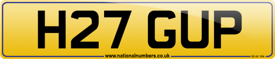 H27 GUP
