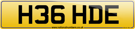 H36 HDE