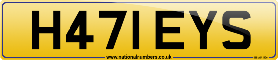 H471 EYS