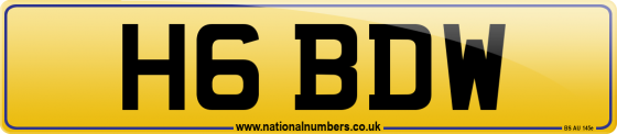 H6 BDW