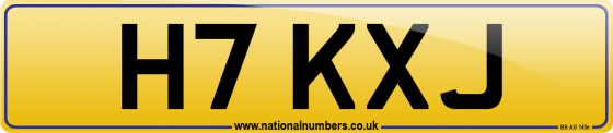 H7 KXJ