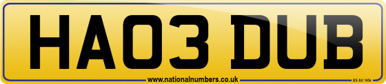 HA03 DUB