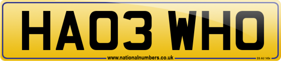 HA03 WHO