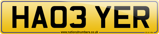 HA03 YER